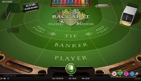 baccarat dinero real|Bacará Online .